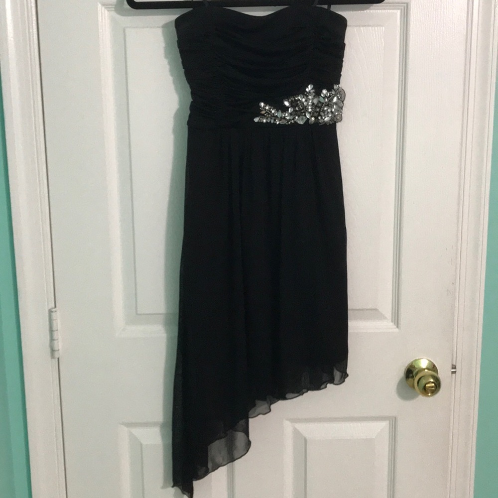 Strapless Black Dress